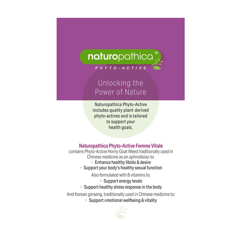 Naturopathica Horny Goat Weed For Her 50 Tablets