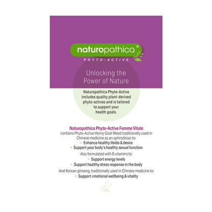Naturopathica Horny Goat Weed For Her 50 Tablets