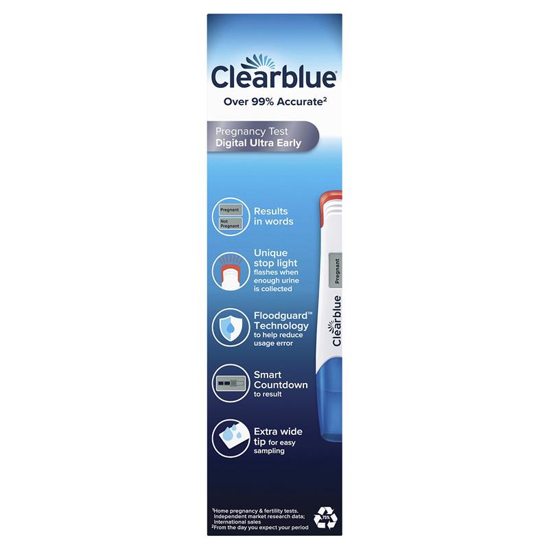 Clearblue Digital Ultra Early Pregnancy Test 1 Test