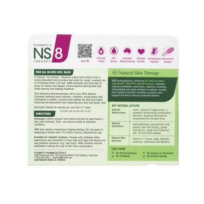 Plunketts NS8 Heel Balm Complex 75g