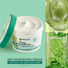 Garnier Body Superfood Avocado & Omega 6 Nourishing Cream 380ml - GimmeNow