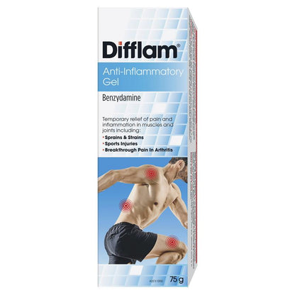 Difflam Anti Inflammatory Gel 3% 75g