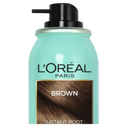 L'Oreal Paris Magic Retouch Temporary Root Concealer Spray - Brown(Instant Grey Hair Coverage)