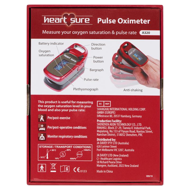 Heart Sure Pulse Oximeter - GimmeNow