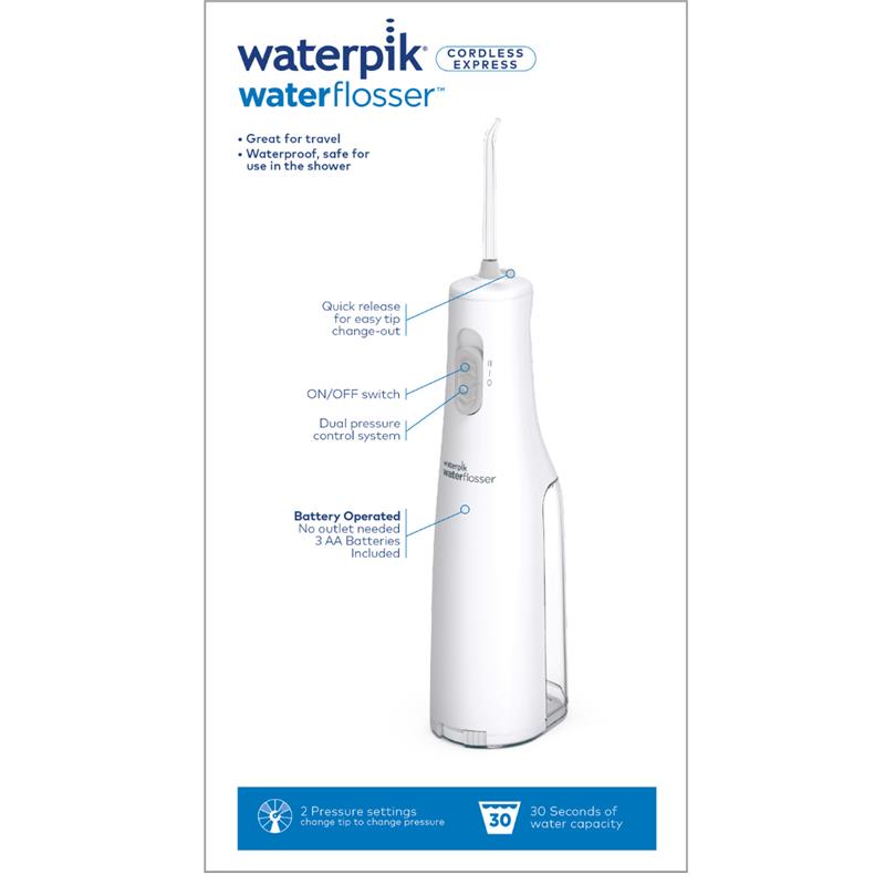 Waterpik Waterflosser Cordless Express White