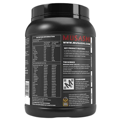 Musashi Whey Isolate Vanilla 900g