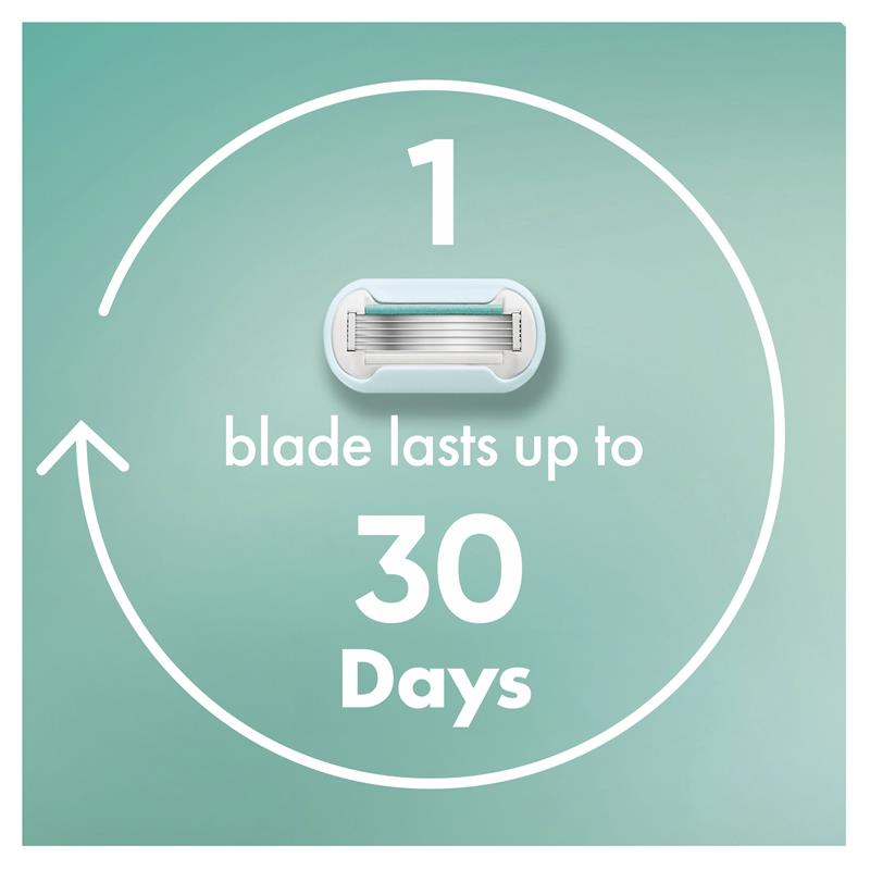 Gillette Venus Extra Smooth Sensitive Blades 4 Pack Refill