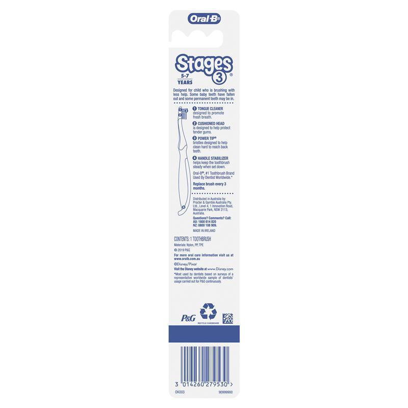 Oral B Toothbrush Stages 3 5-7 years