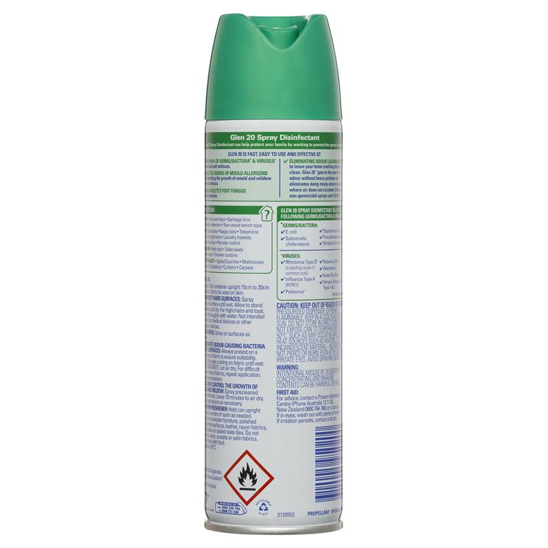 Glen 20 Surface Spray Disinfectant 175g