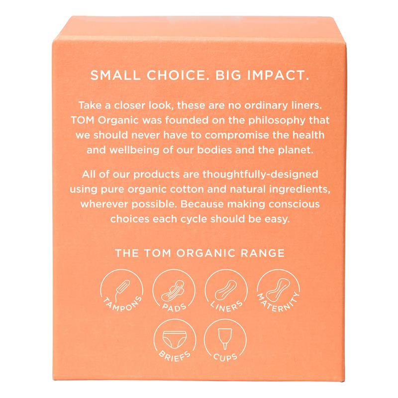 TOM Organic Ultra Thin Liners Wrapped 26 Pack