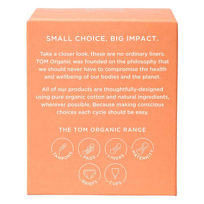 TOM Organic Ultra Thin Liners Wrapped 26 Pack