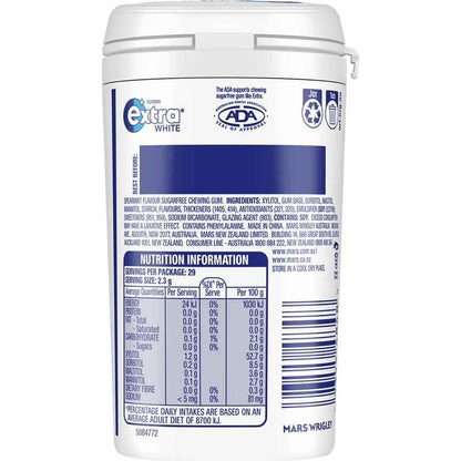 Wrigleys Extra Soft Chew Spearmint Bottle 67g