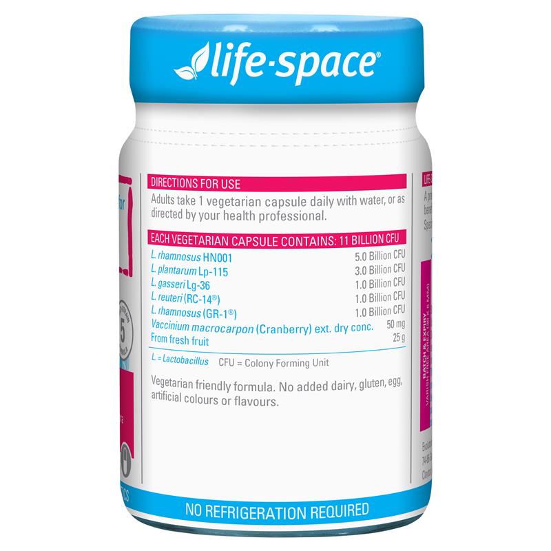 Life-Space Urogen Probiotic For Women 60 Capsules