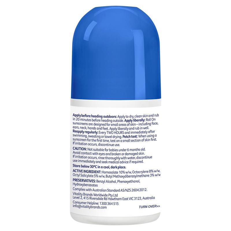 Cancer Council SPF 50+ Ultra 75ml Roll On