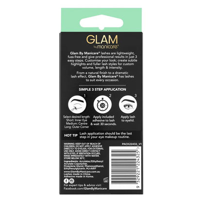Glam By Manicare Demmie Individual Lashes