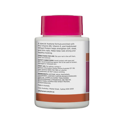Sally Hansen Nail Polish Remover Pot Strengthening