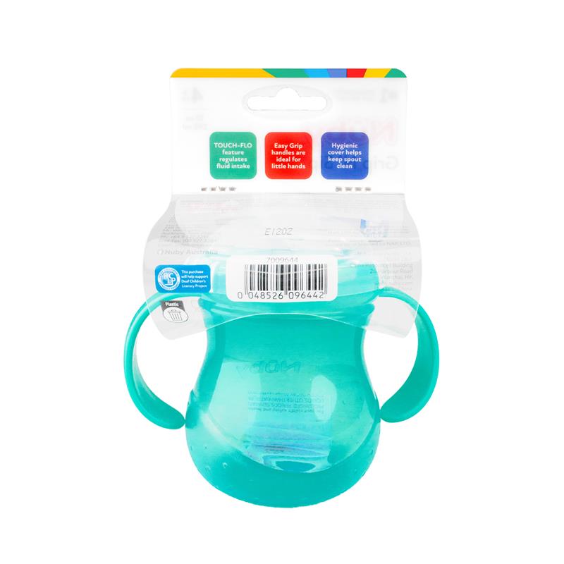 Nuby No Spill Trainer Cup Twin Handle 4+ Months 295ml