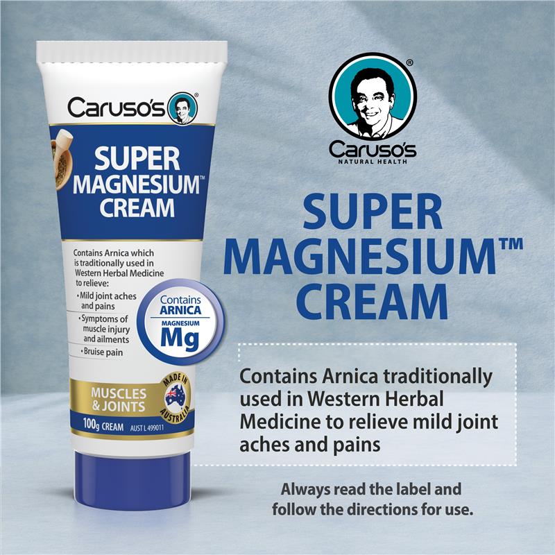 Carusos Super Magnesium Cream 100g