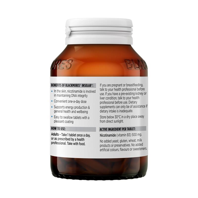 Blackmores Insolar 120 Tablets