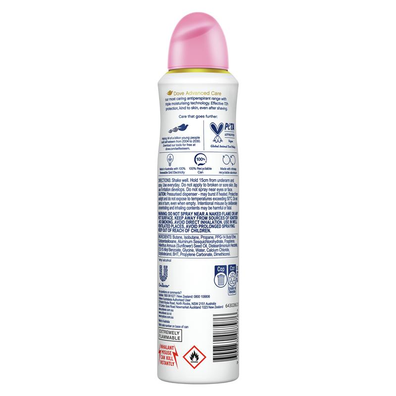DOVE Advanced Care Antipersipirant Pomegranate 250ml - GimmeNow