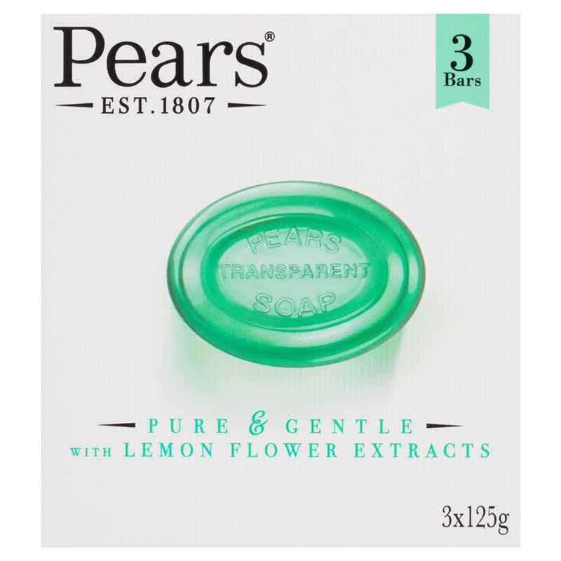 Pears Soap Oil Clear Triple Pack