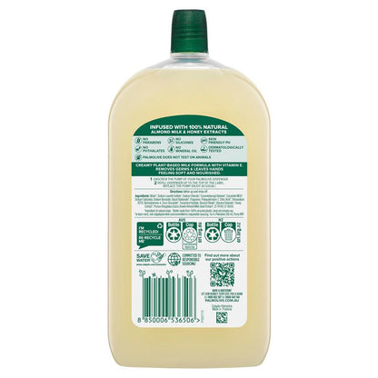Palmolive Naturals Softwash Hand Wash Refill Milk & Honey 1L
