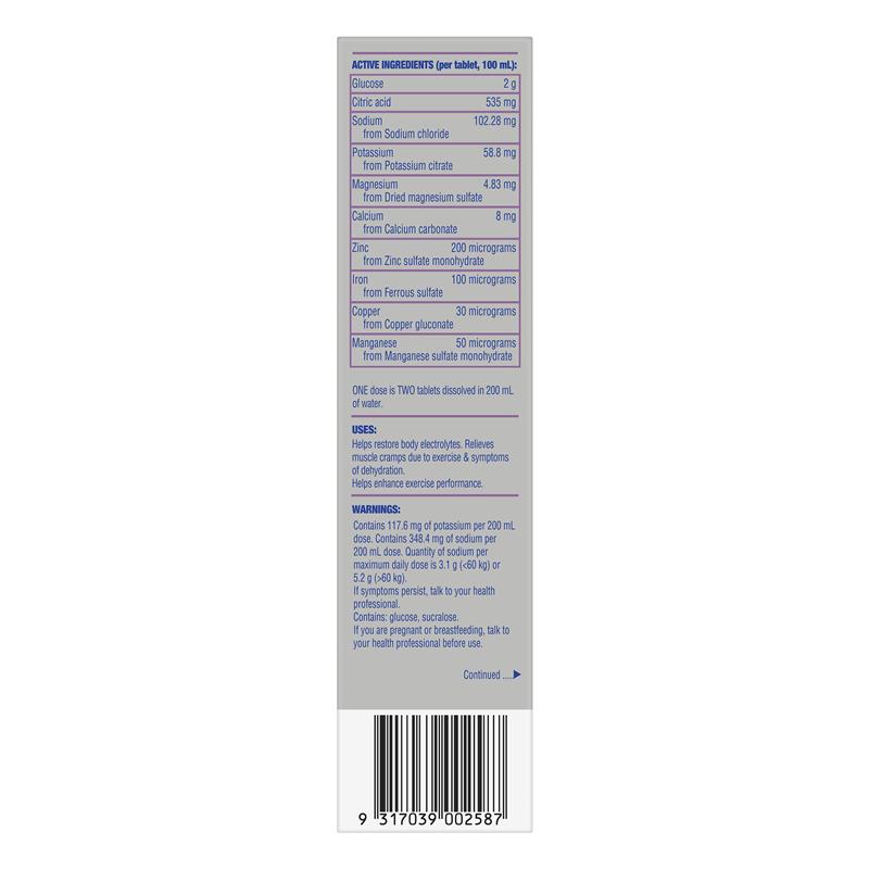 Hydralyte Plus Sport Berry 20 Effervescent Tablets