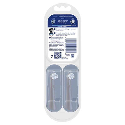Oral B Power Toothbrush iO Advanced Clean Refills Black 4 Pack