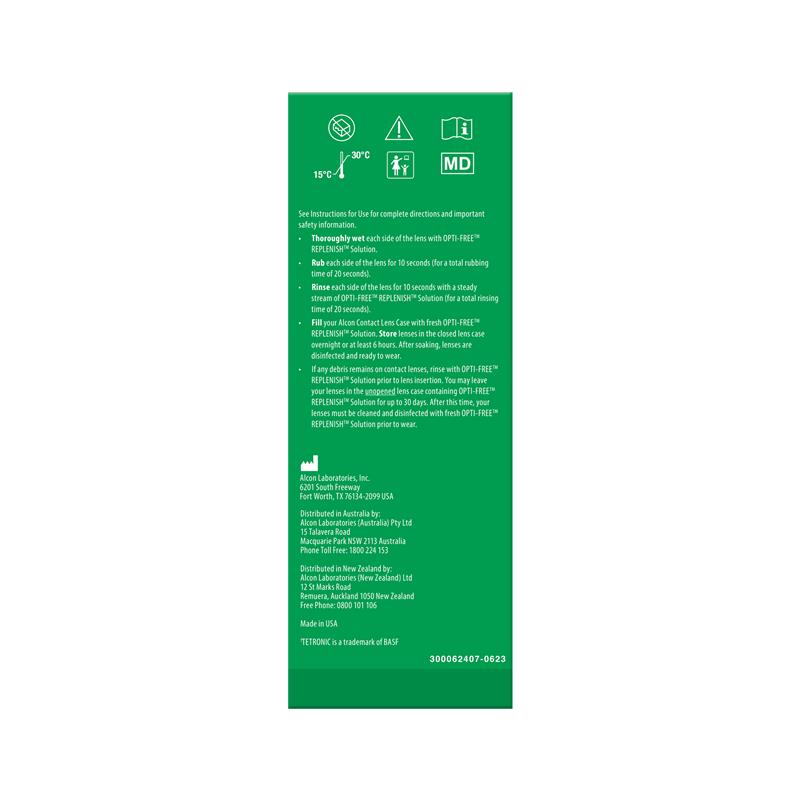Opti Free Replenish Twin Pack 2 x 300mL