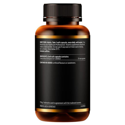 GO Healthy Vitamin D3 1,000IU 150 Soft Capsules