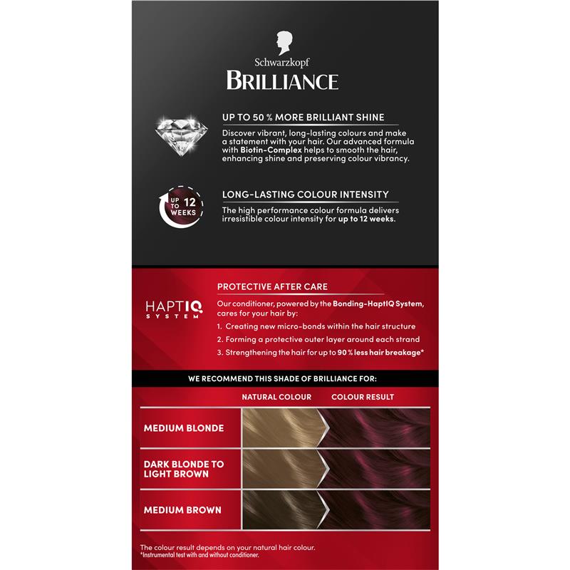 Schwarzkopf Brilliance 05 Dark Ruby