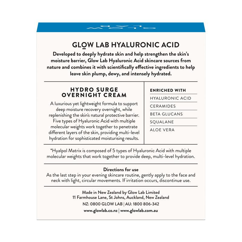 Glow Lab Hyaluronic Acid Hydro Surge Night Cream 50g