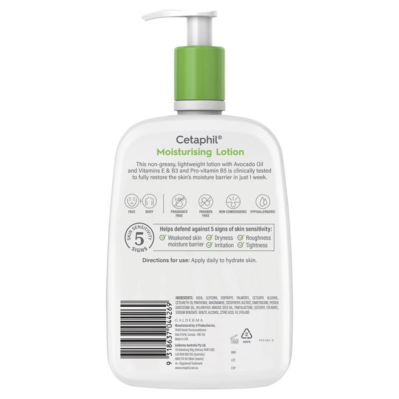 Cetaphil Moisturising Lotion 1.25L - GimmeNow