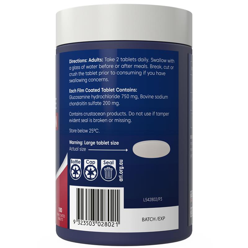 Bioglan Glucosamine + Chondroitin 180 Tablets
