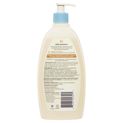 Aveeno Baby Daily Moisture Lightly Scented Wash & Shampoo 532mL