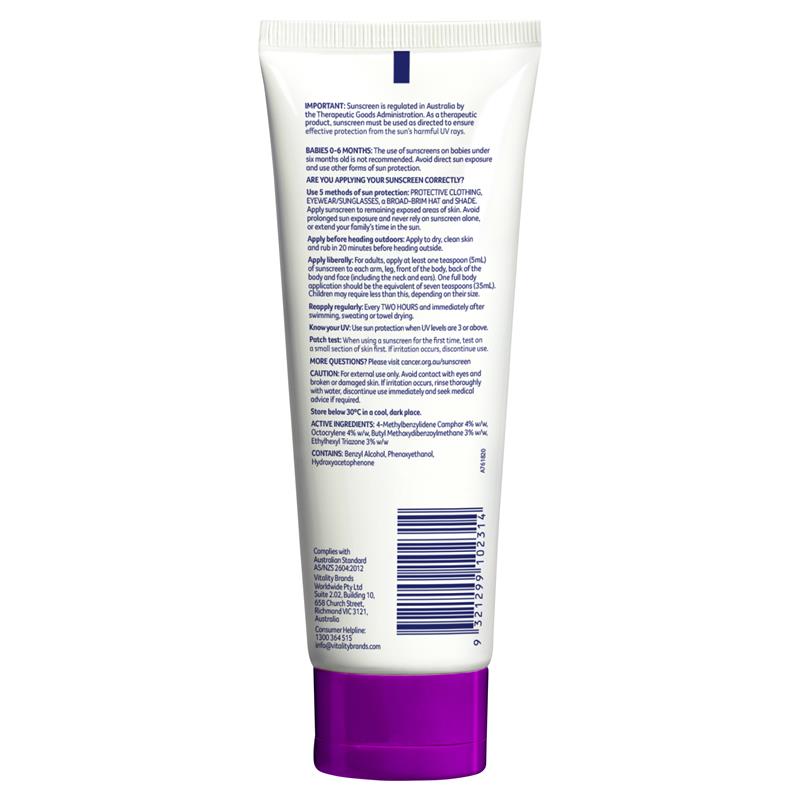 Cancer Council SPF 50+ Kids 110ml Tube