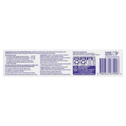 Colgate Toothpaste Sensitive ProRelief Multi Protection 110g
