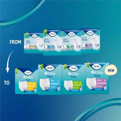 TENA Pant Proskin Super Large 12 Pack
