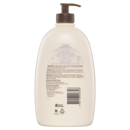 Aveeno Stress Relief Moisturising Lavender Scent Body Lotion 1L