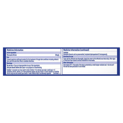 Daktarin Cream for Athlete's Foot 30g