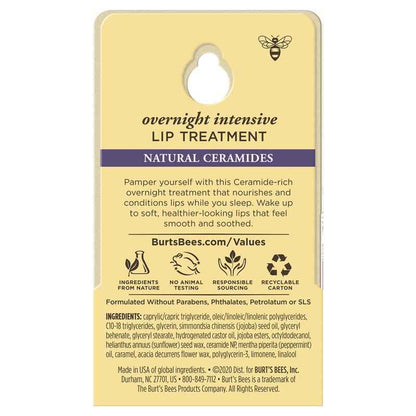 Burts Bees Overnight Intensive Lip Treatment Blister 7.08g