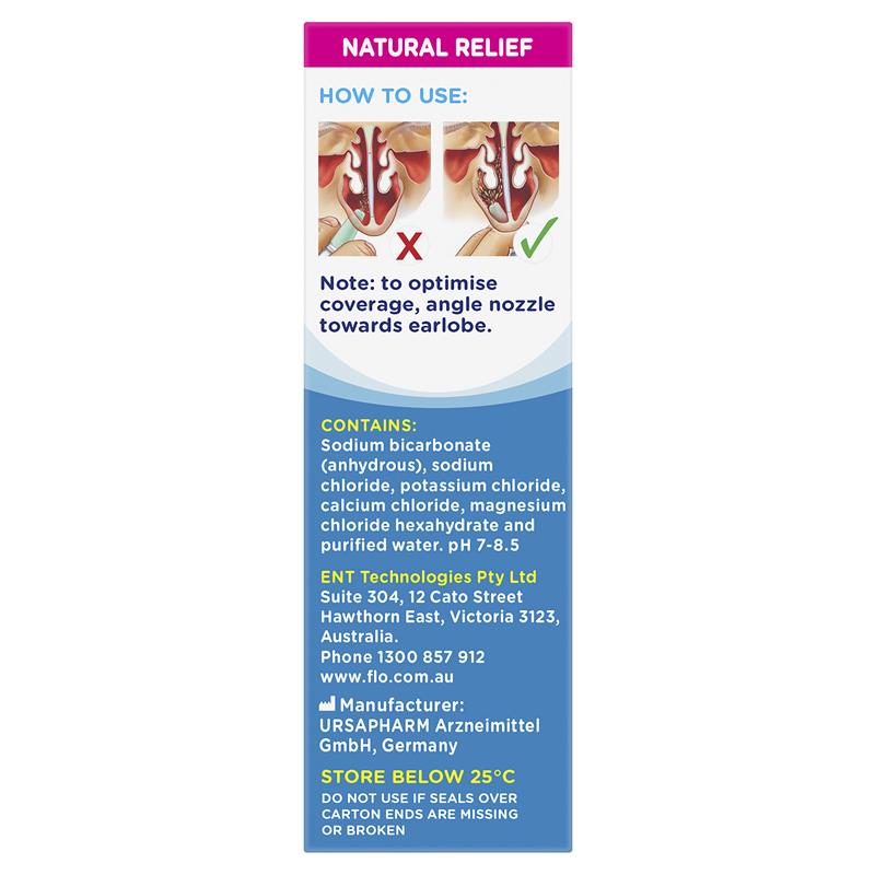 FLO Saline Plus Nasal Spray 30ml