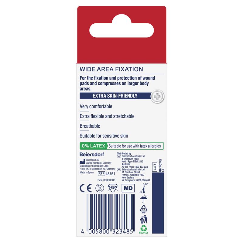 Elastoplast Sensitive Wide Area Fixation Tape 1mx10cm