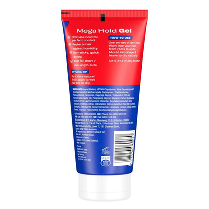 VO5 Mega Hold Gel 200ml