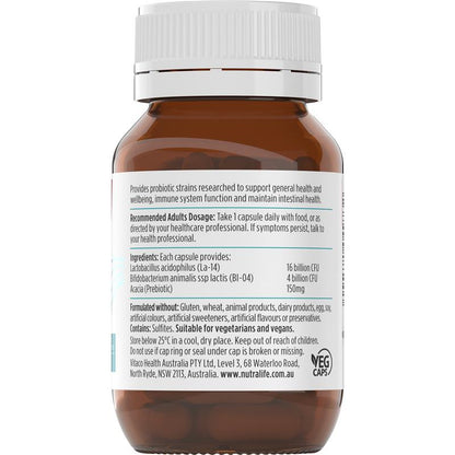 Nutra-Life Probiotica Daily Health 30 Capsules