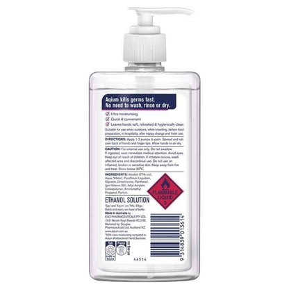 Aqium Antibacterial Hand Sanitiser Ultra 375Ml