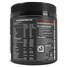 Musashi Pre Workout Zero Caffeine Purple Grape 225g