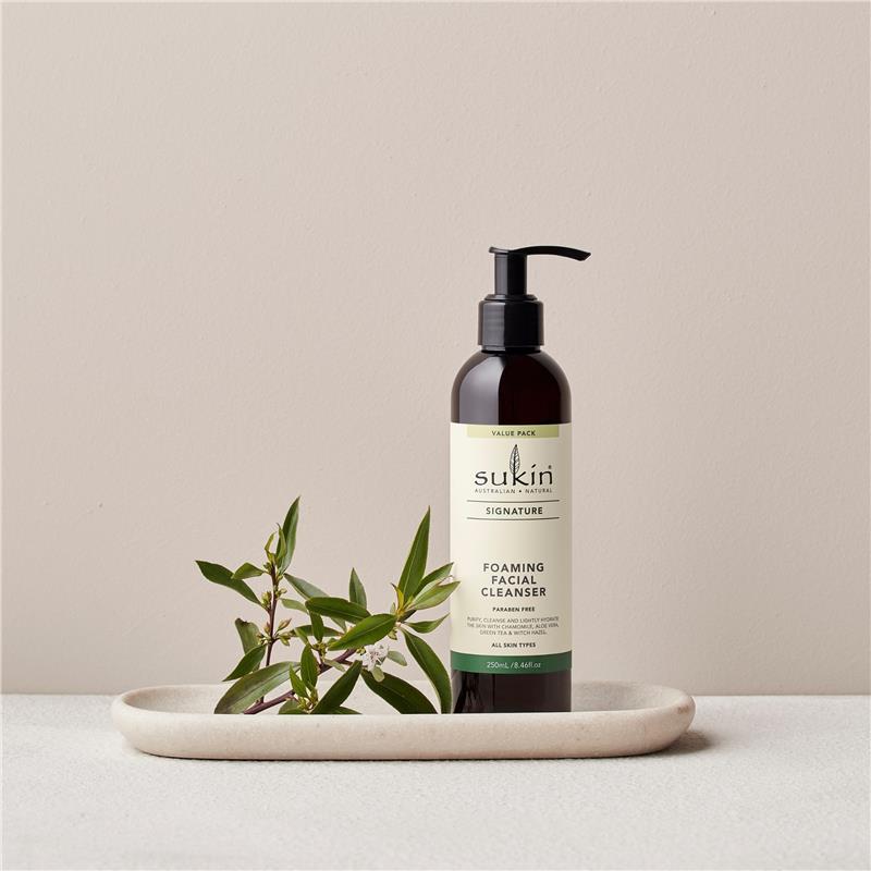 Sukin Signature Foaming Facial Cleanser Pump 250ml