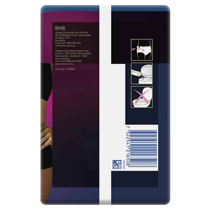 TENA Pants Womens Discreet Black Medium 10 Pack