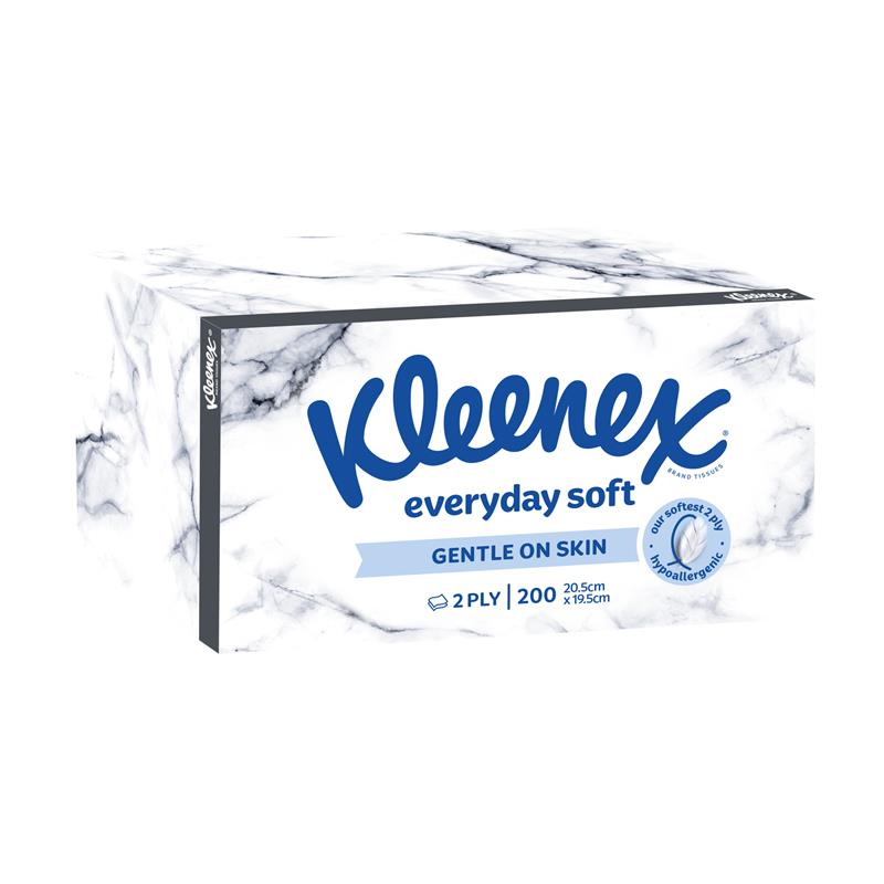 Kleenex Everyday Facial Tissues 200 Pack